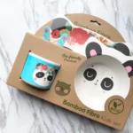 Παιδικό σετ Φαγητού από Ίνες Μπαμπού 5τμχ Bamboo Fibre tapandaola.gr