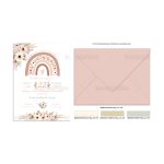 xartino prosklitirio paper invitation vaptisis baptism TS780 Νο91Κ 02